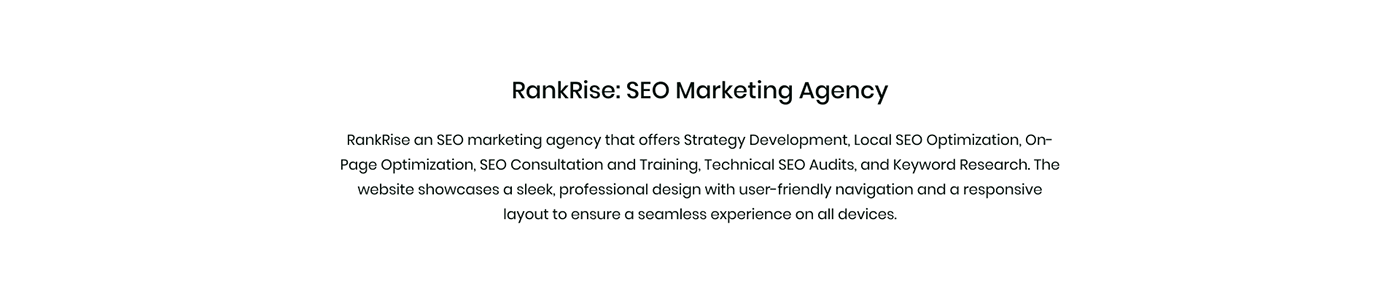 RankRise: SEO Experts